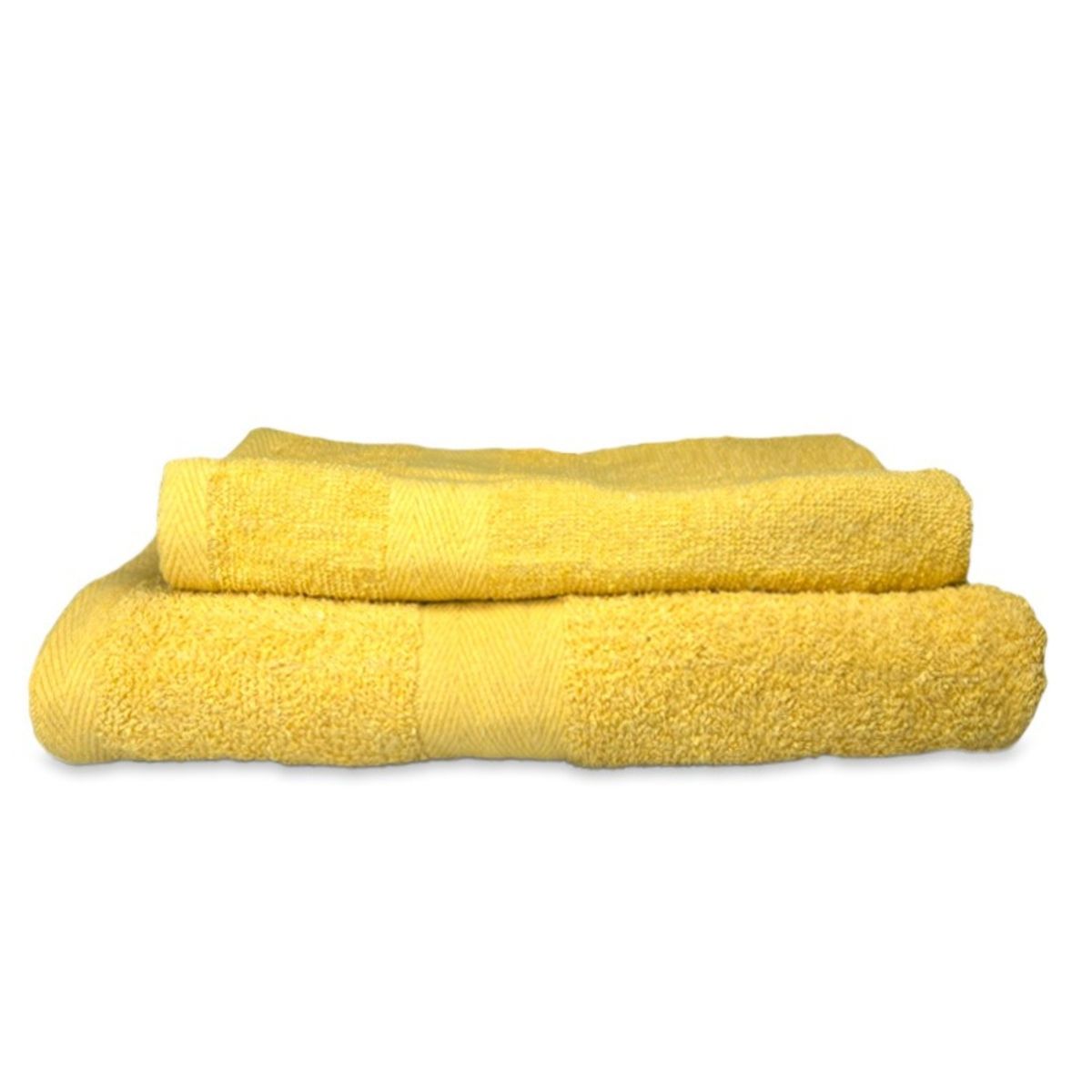 ZAHR - TOALLA DE BAÑO COLECCIÓN 70×140 CM  AMARILLO  ZAHR