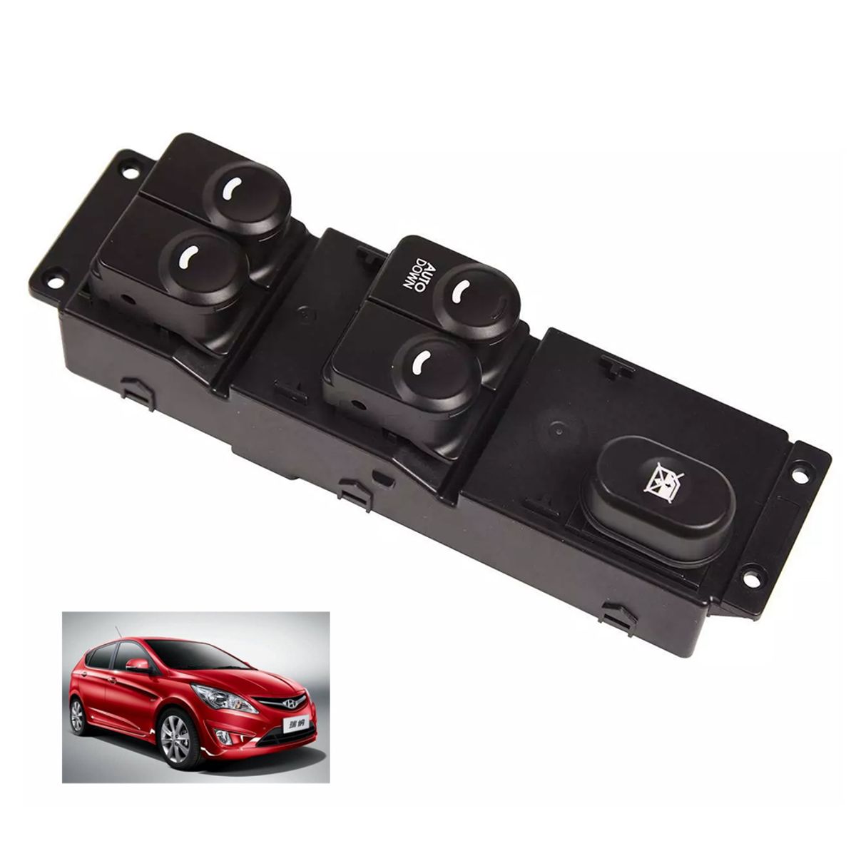 ATURE - Botonera Alzavidrio Para Hyundai Accent Rb 2012 -2021