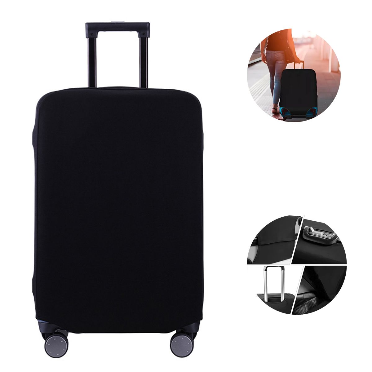 ATURE - Funda Cubre Maleta Protector Viaje Funda 19 A 21 Pulgadas