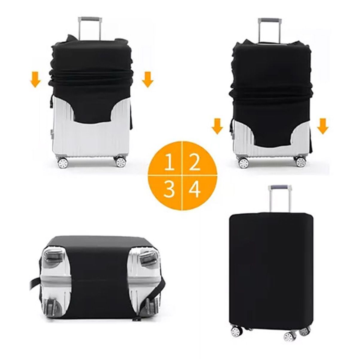ATURE - Funda Cubre Maleta Protector Viaje Funda 19 A 21 Pulgadas