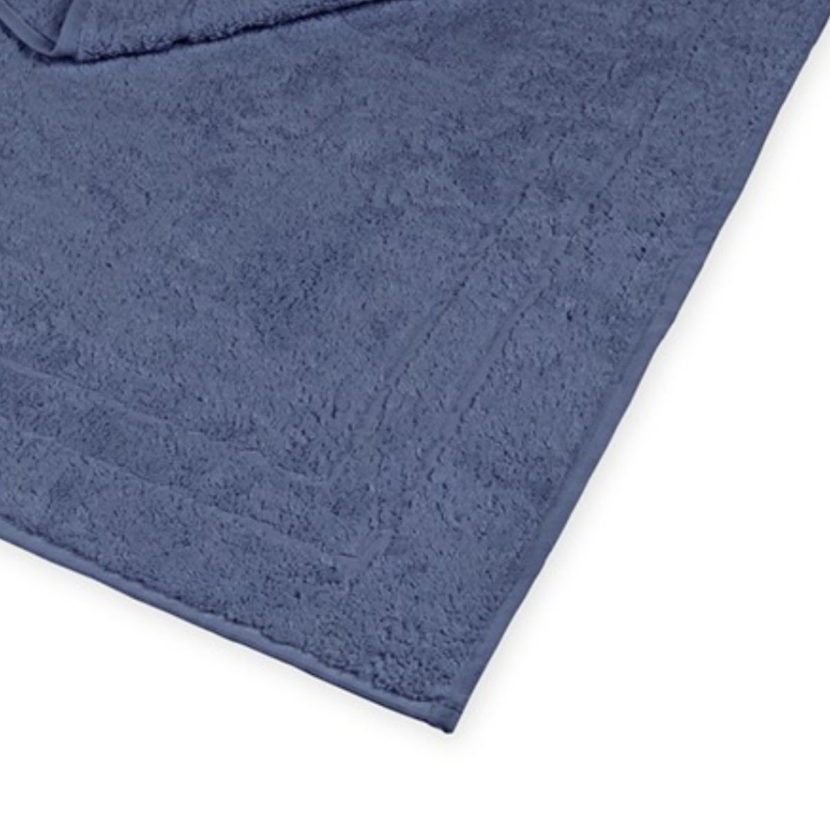 LOURDES - TOALLA DE PISO LOM 40×50 CM  AZUL PIEDRA  LOURDES