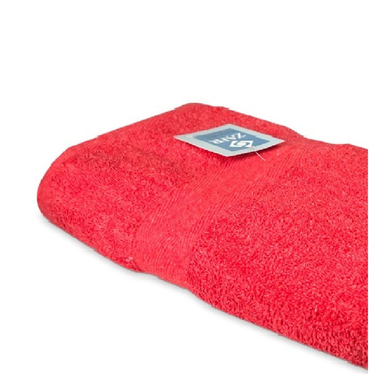 ZAHR - TOALLA DE BAÑO COLECCIÓN 70×140 CM  ROJO  ZAHR
