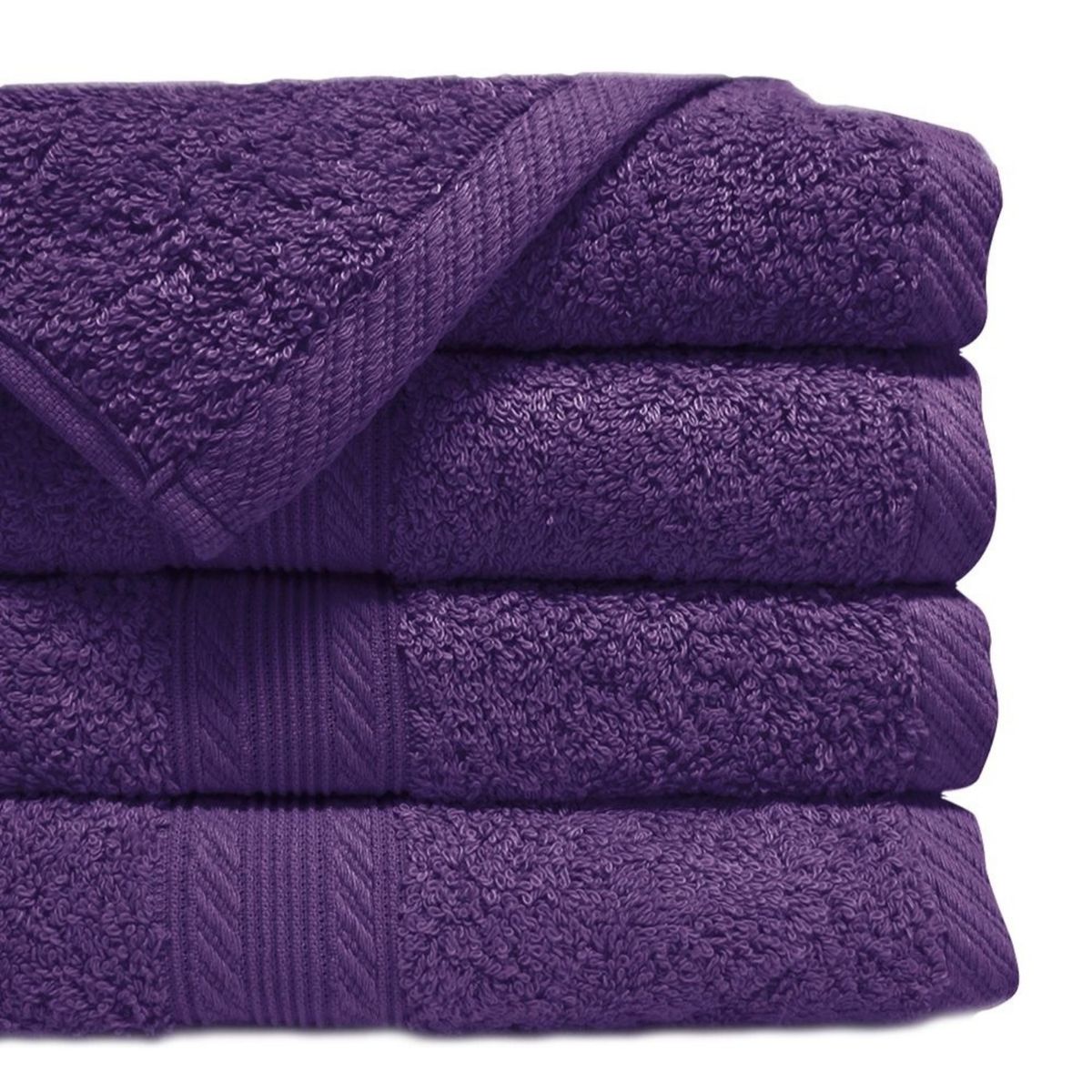 LOURDES - TOALLA DE MANO 45×90 CM  MORADO  LOURDES
