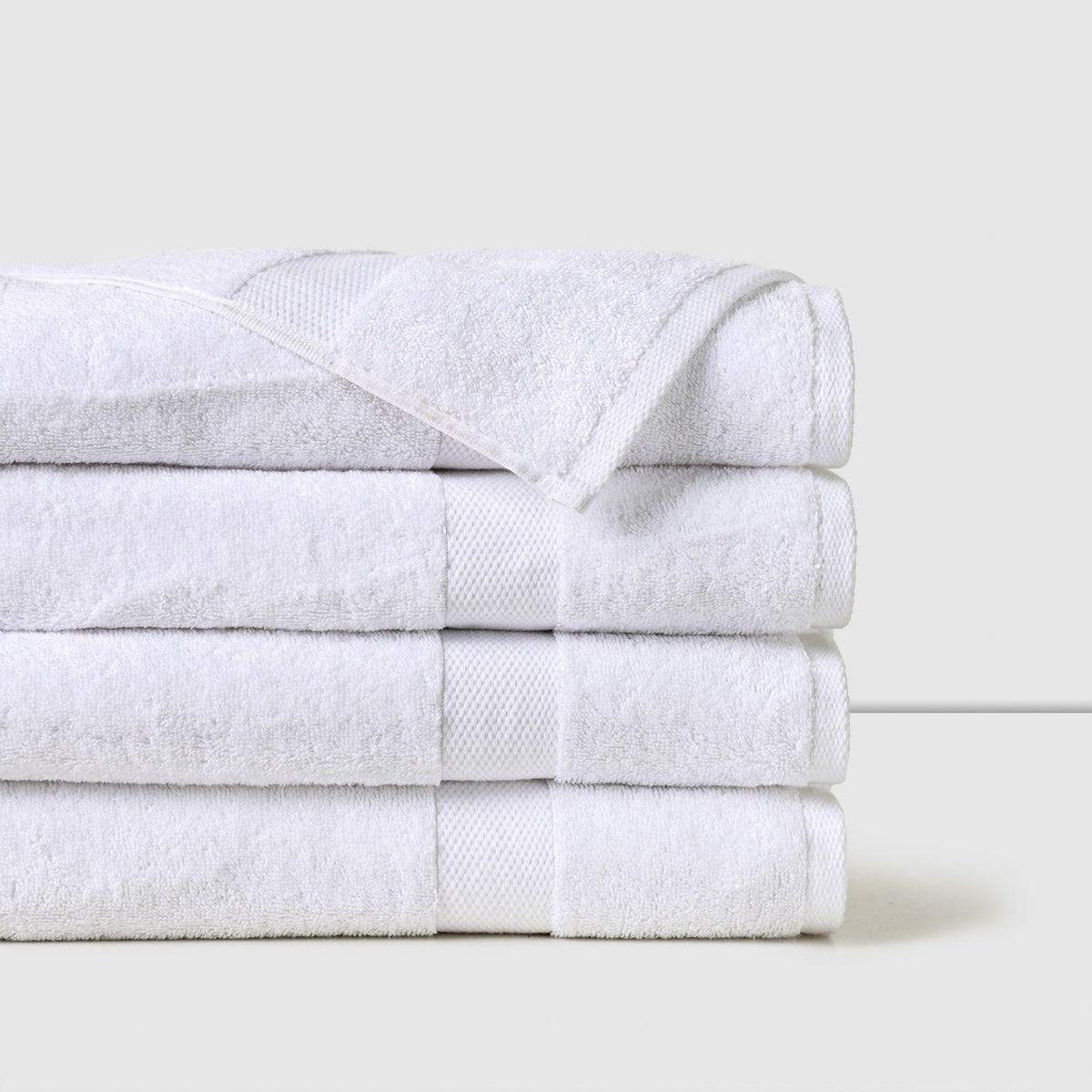 CANNON - TOALLA DE MANO 100% ALGODÓN 500 GRS 50×90 CM  WHITE  CANNON