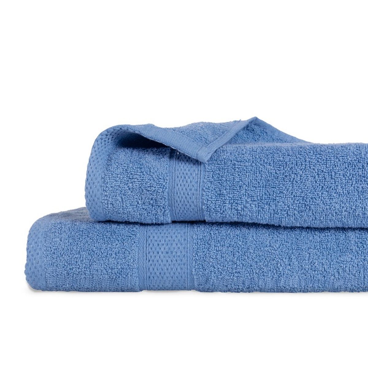 LOURDES - TOALLÓN DE BAÑO 90×150 CM  AZUL PIEDRA  LOURDES