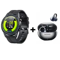 LENOVO - Audífonos TA140 Negro Bluetooth y GT3 Reloj inteligente