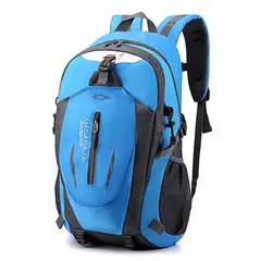 VATYERTY - 1 bolsa montañismo ligera nailon transpirable de gran capacidad Azul