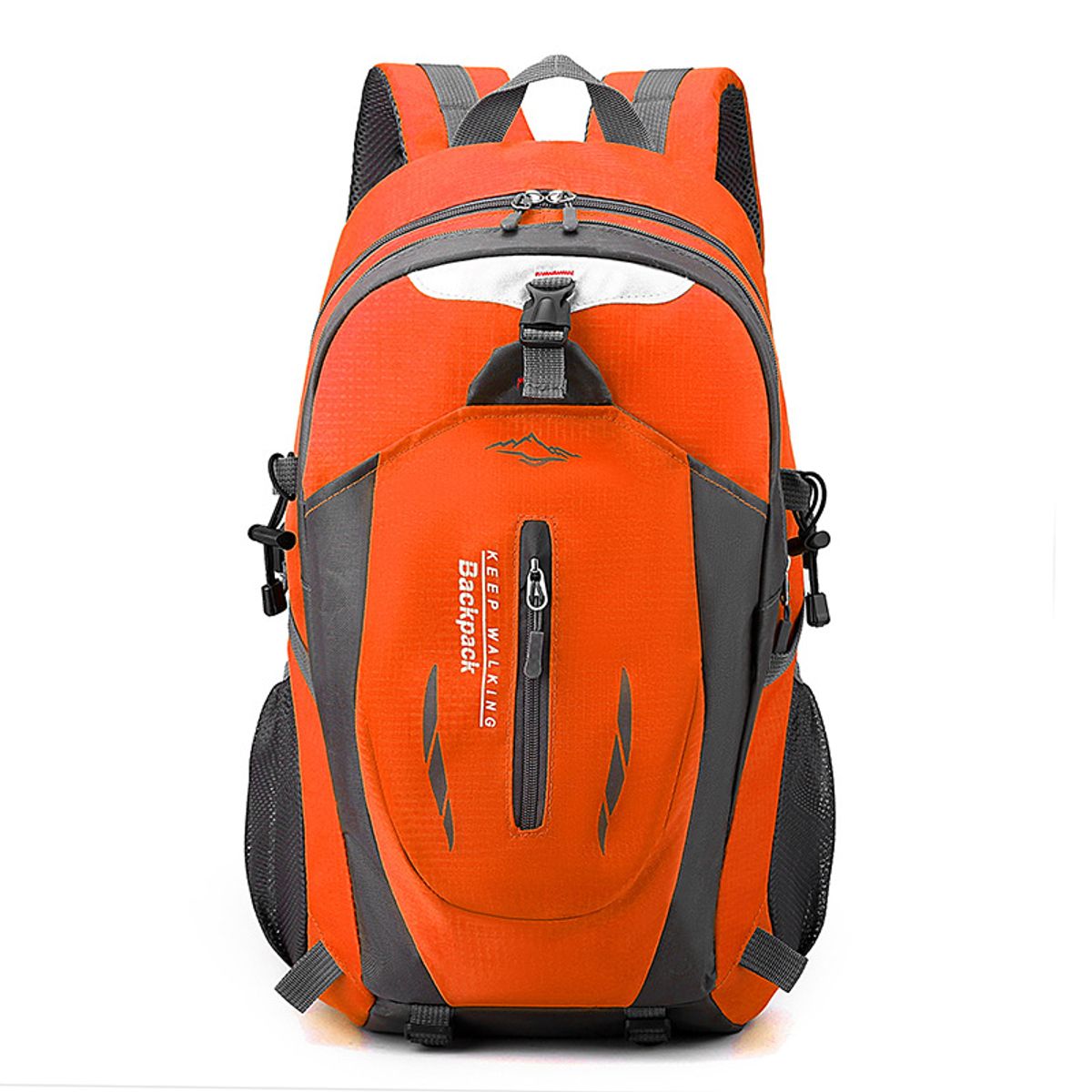 VATYERTY - 1 bolsa de montañismo ligera nailon transpirable capacidad Naranja
