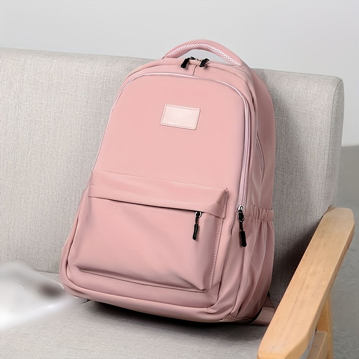 VATYERTY - Mochila de gran capacidad para adolescentes - Tela resistente Rosado