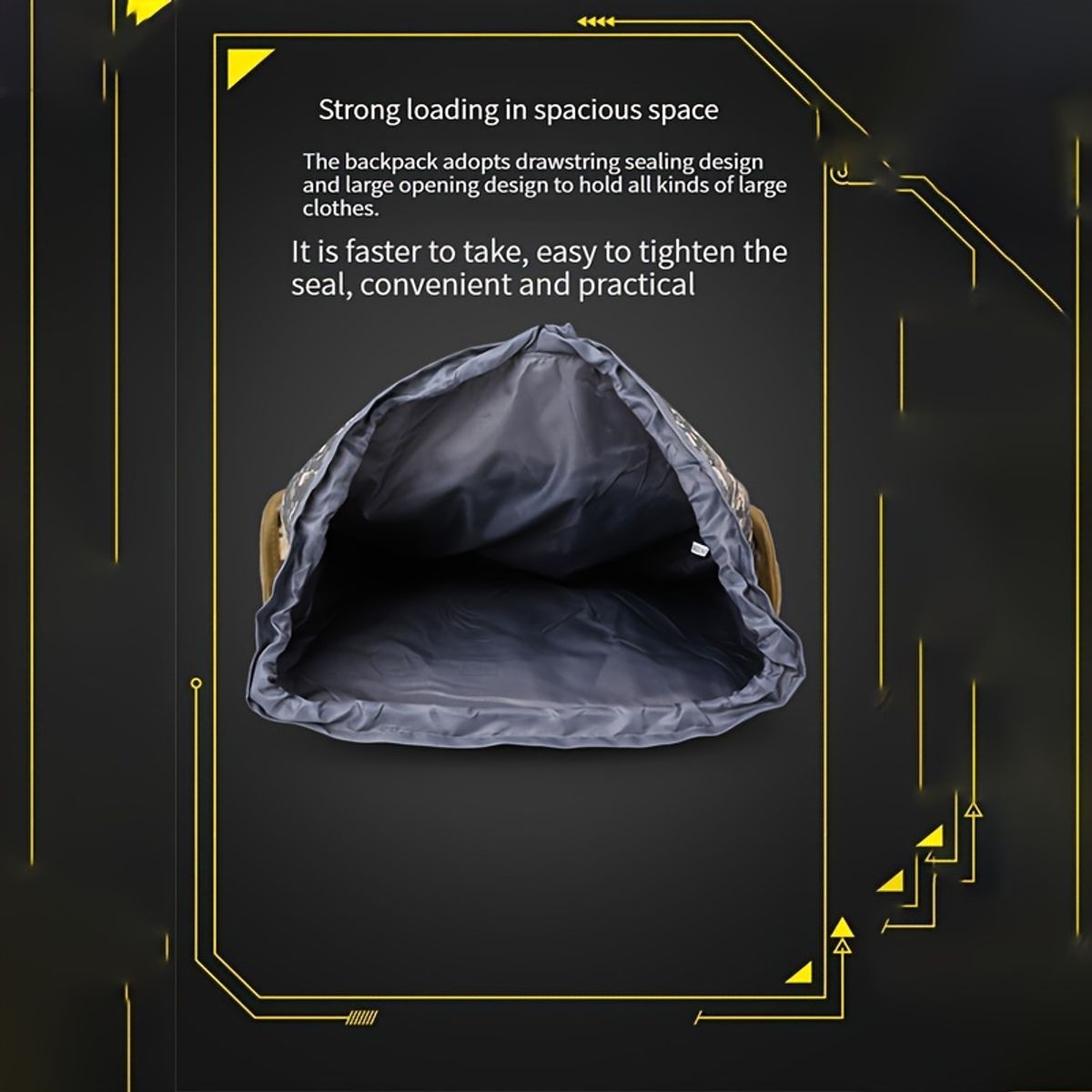 VATYERTY - Mochila de senderismo de gran capacidad de 80 L Negro