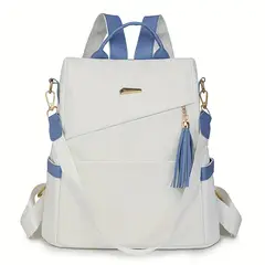 VATYERTY - Mochila antirrobo elegante para mujer Azul.