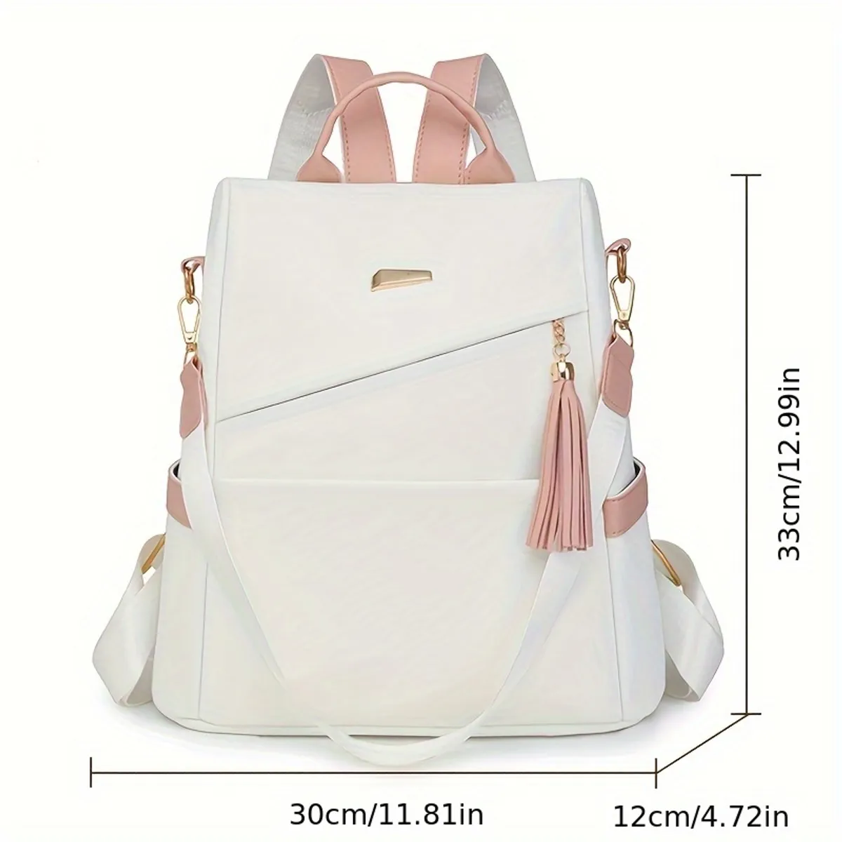 VATYERTY - Mochila antirrobo elegante para mujer Rosado