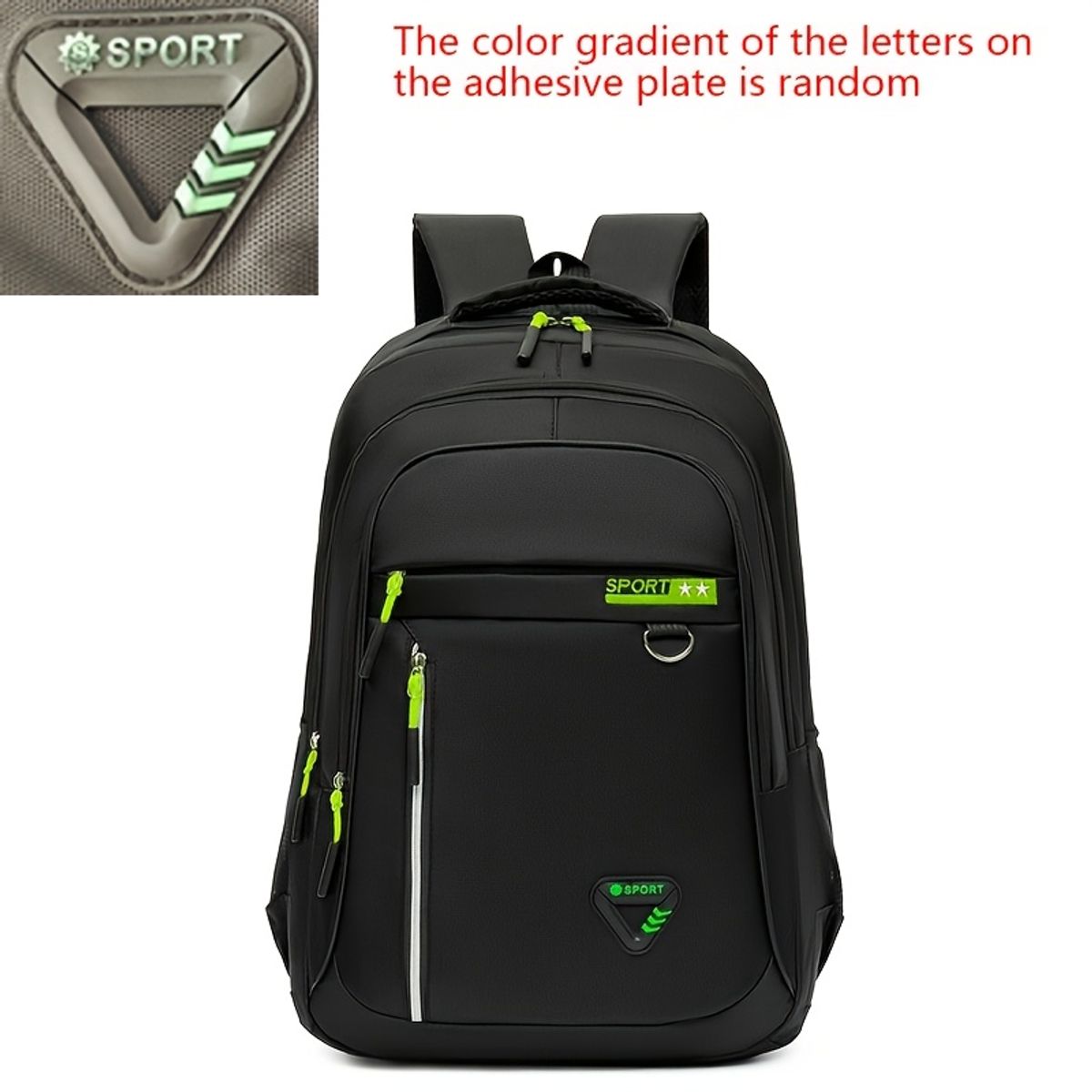 VATYERTY - Mochila de viaje con compartimento para portátil Verde.
