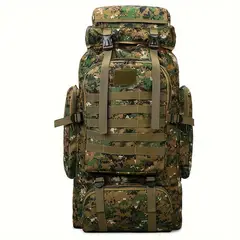 VATYERTY - Mochila de senderismo de gran capacidad de 80 L Verde