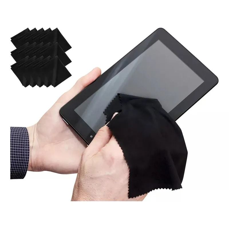 GENERICO - Paño De Microfibra Limpieza Lentes Pantallas 100unid Premium