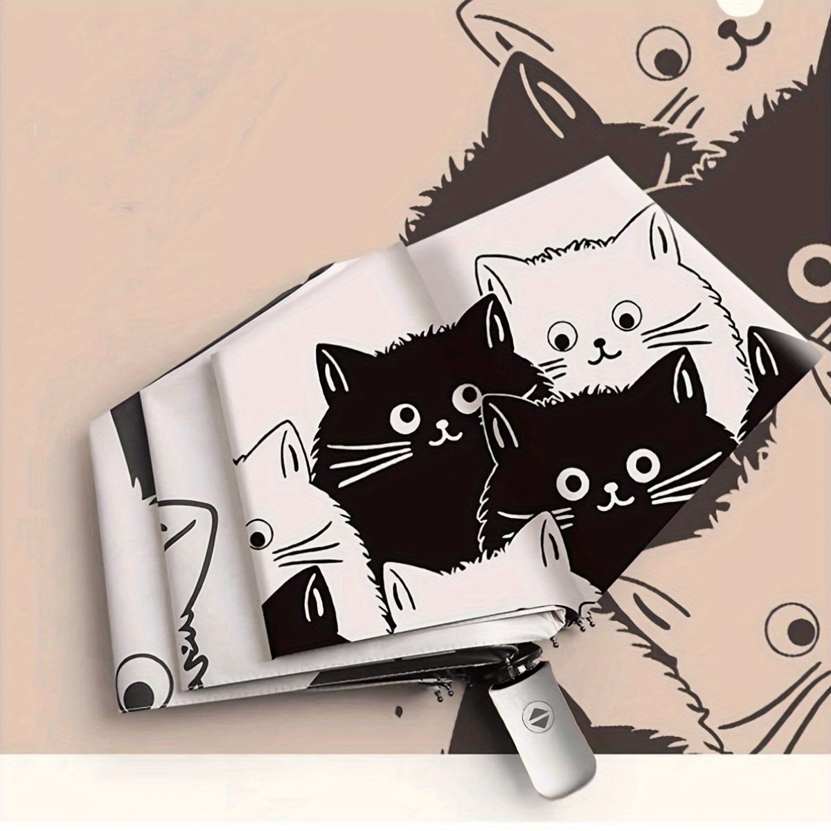 VATYERTY - Portátil para exteriores Paraguas Negro