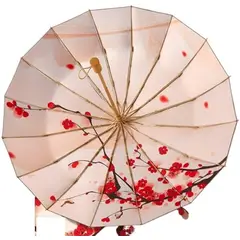 VATYERTY - Portátil para exteriores Paraguas Rojo