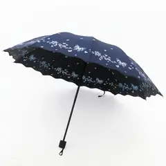 VATYERTY - Portátil para exteriores Paraguas Azul