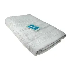 ZAHR - TOALLA DE BAÑO COLECCIÓN 70×140 CM GRIS CLARO