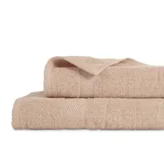 LOURDES - TOALLA DE BAÑO 70×140 CM BEIGE