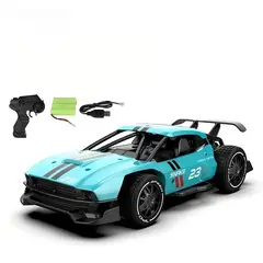 TIOZONEY - Coche teledirigido para niños-Azul