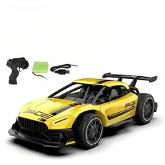 TIOZONEY - Coche teledirigido para niños-Amarillo