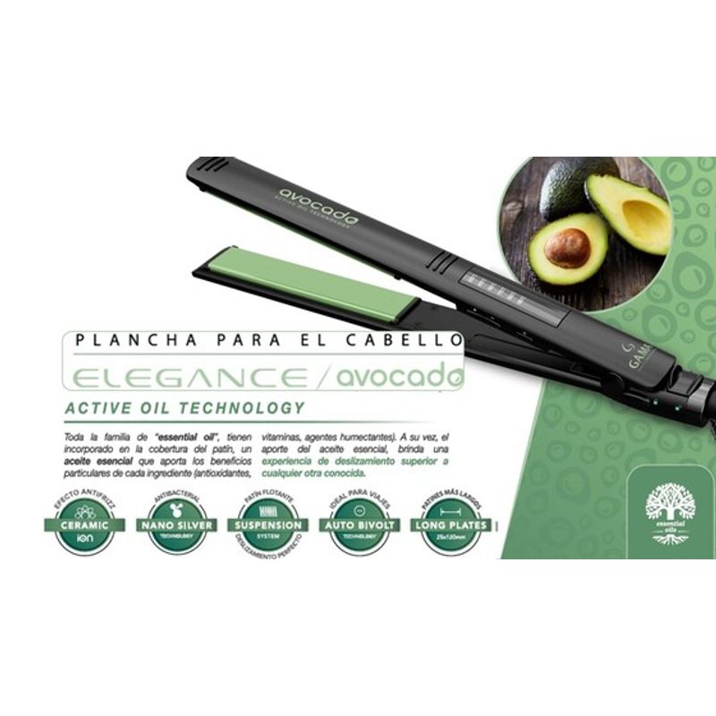 Avocado Falabella Planchitas Alisador Elegance Gama Clearance