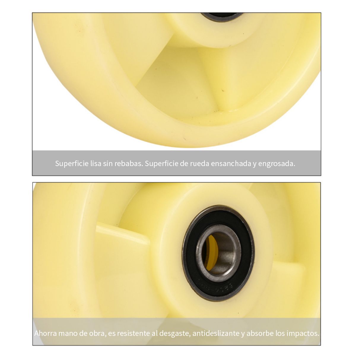 KINDA NICE - Rueda Transpaleta Diámetro 80x70mm