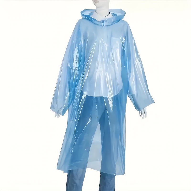 VATYERTY - 5 impermeables para festivales camping emergencia azul