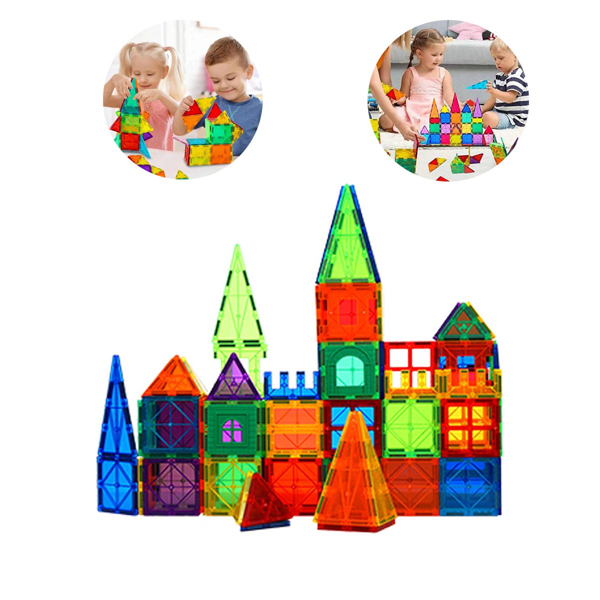 KINDA NICE - Juguete Magnético 32 Piezas Magneti Blocks