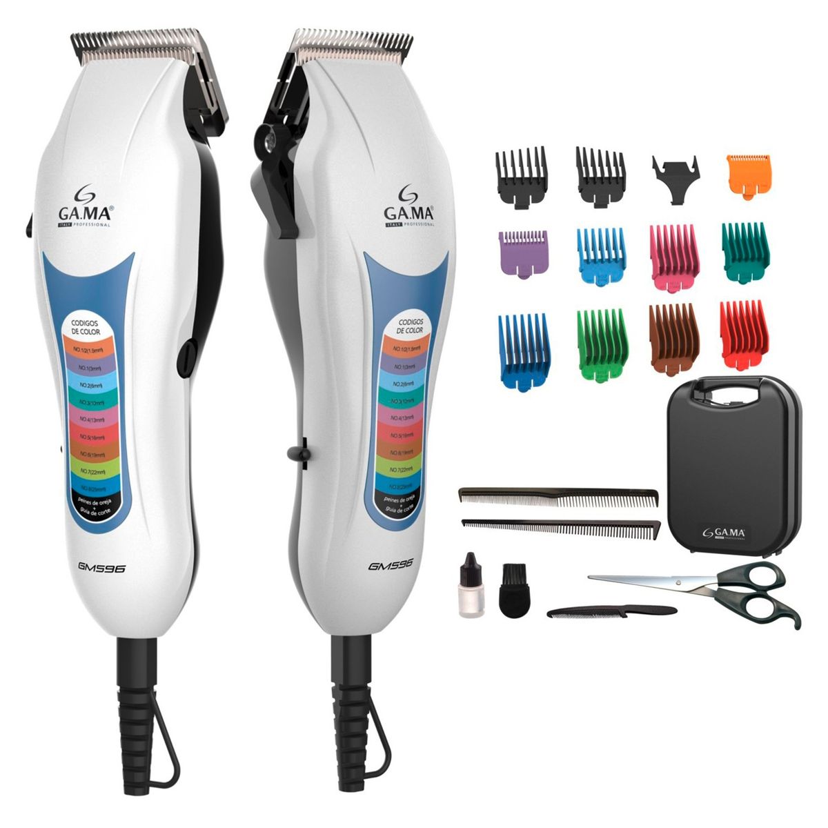 GAMA - Cortapelos Eléctrico 19 Piezas Gama