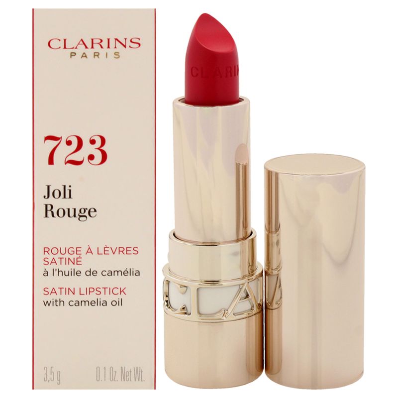 CLARINS - Joli Rouge Satin Lipstick - 723 Raspberry 3ml Clarins