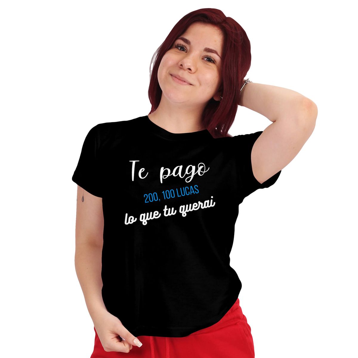 ROLY - Polera mujer diseño frases chilenas fiestas patrias D2
