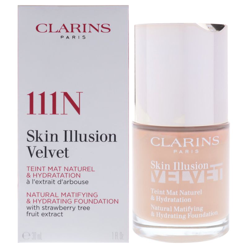 CLARINS - Skin Illusion Velvet Foundation - 111n Auburn 30ml Clarins
