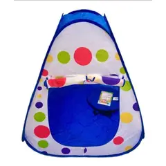 GENERICO - Carpa Infantil Diseño Camping Fácil Montaje Y Divertida Azul