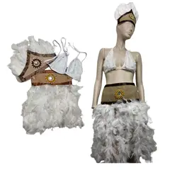 EKOL TACTICA MILITAR - Traje Pascuense Mujer Disfraz Tematico Fiestas Patrias