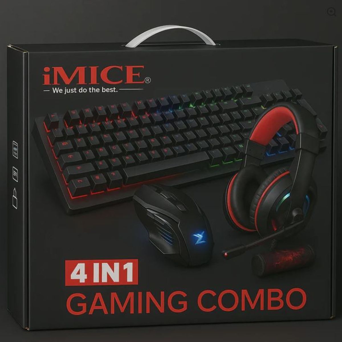 GENERICO - Kit Gamer 4 en 1. Top Ventas