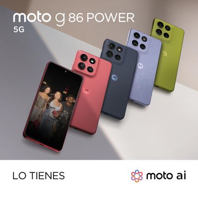 Imagen 2 del producto Moto G86 Power 8+256GB Verde