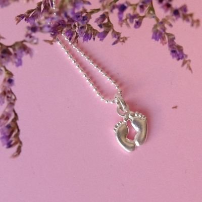 Imagen 2 del producto Cadena de Plata Pelotitas y Piececitos