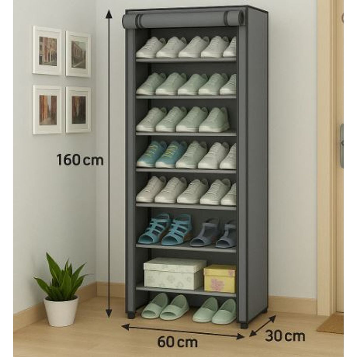 GENERICO - Zapatero Organizador Closet Zapatos 10 NIveles