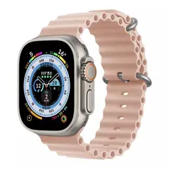 GAOR - Correa Oceánica Para Apple Watch Watch Ultra - ROSA 42-49mm