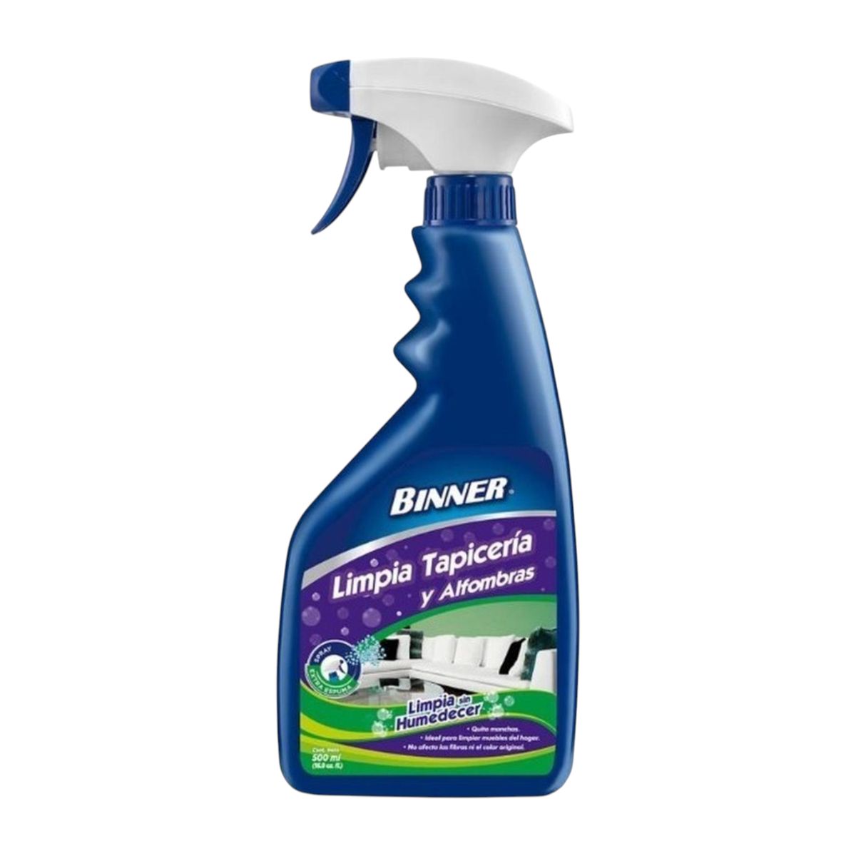 GENERICO - Limpiador Tapicería y Alfombras Binner 500ml