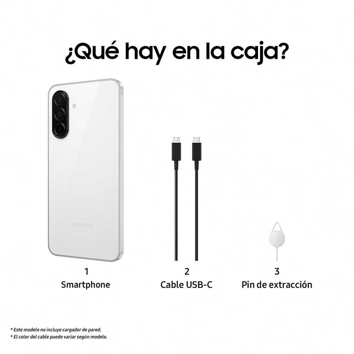 SAMSUNG - Celular Samsung galaxy A26 128Gb Blanco