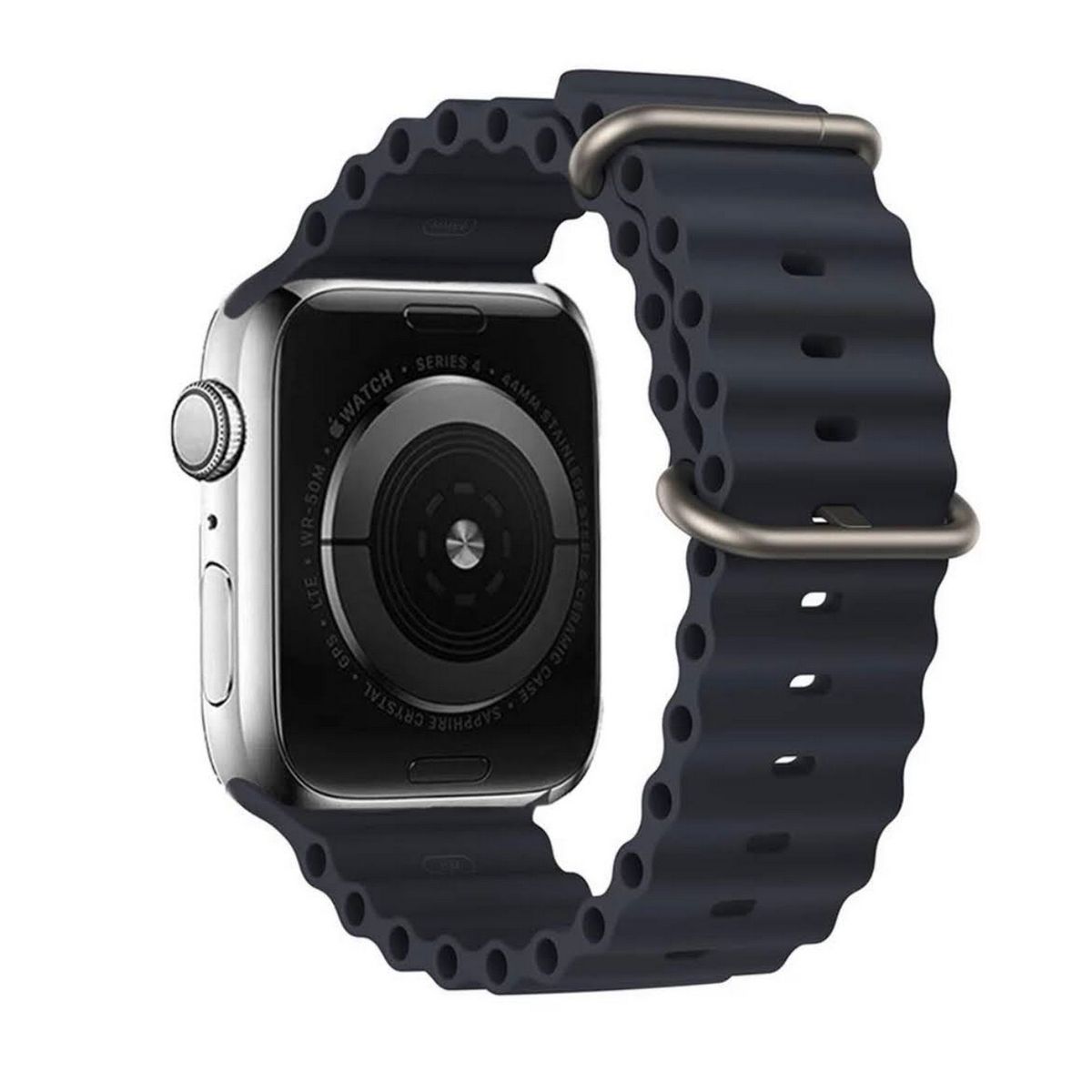 GAOR - Correa Deportiva Ocean Para Apple Watch Watch Ultra 38-41mm NEGRA