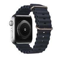Correa Deportiva Ocean Para Apple Watch Watch Ultra 38-41mm NEGRA
