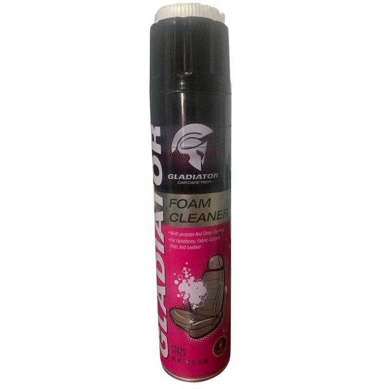 GLADIATOR - Gladiator Foam Cleaner 650 Ml, Limpia Tapicería, Alfombras