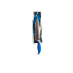 GENERICO - Cuchillo De Cocina Little Cook Mango Azul Hoja 21cm Filo