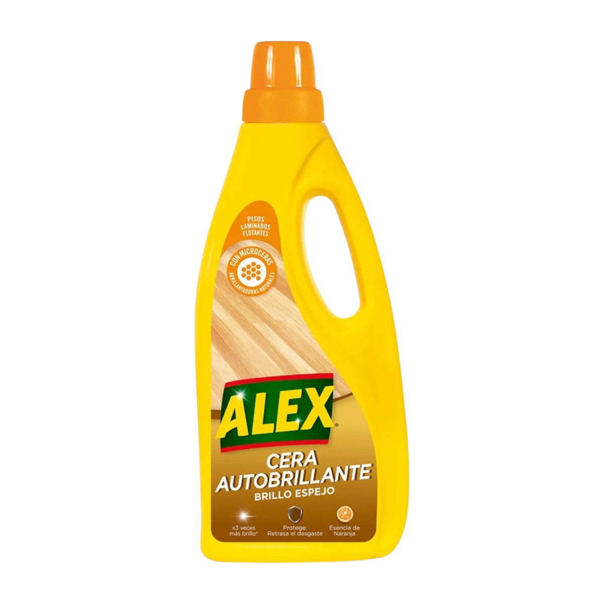 ALEX - Cera Autobrillante Pisos Laminados Alex 750 ml