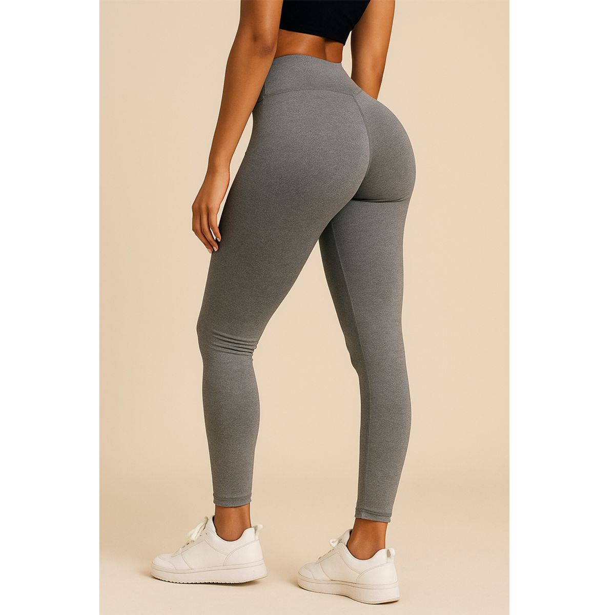 CREA PRINT - Calza Larga Mujer Lycra Deportiva Costura Reforzada