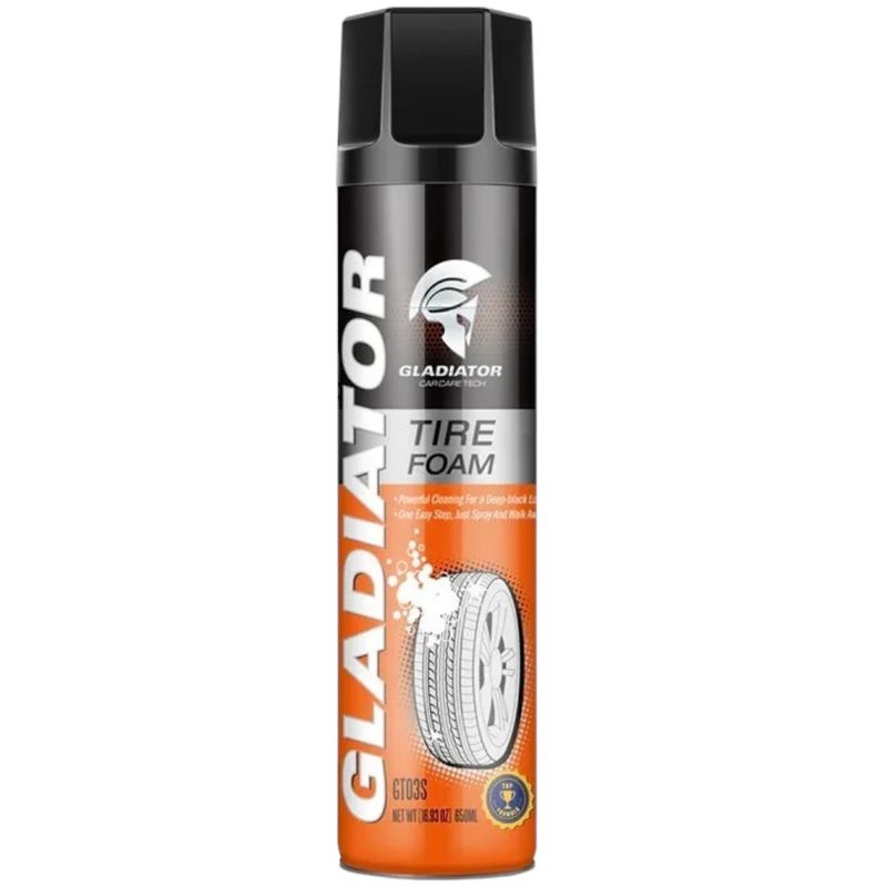 GLADIATOR - Renovador Espuma Limpia Neumaticos Gladiator 650ml Autos